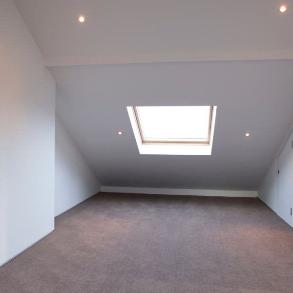 Loft conversion bringing extra light into the house